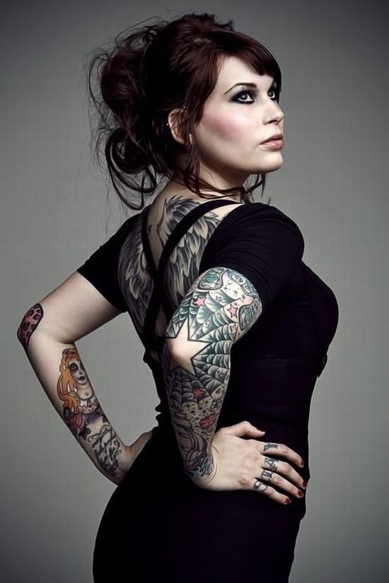 Hottest nudes with tattoos Big boobs world